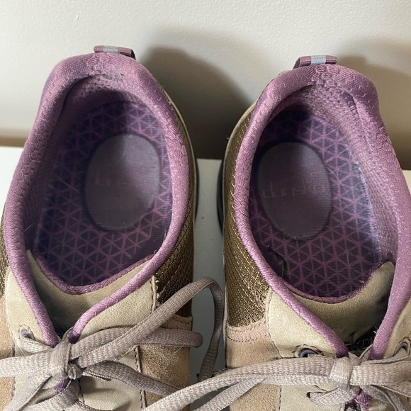 DANSKO Light Brown Suede Walking Shoe Lifestyle Sneakers Size 42 about 11.5 - Picture 9 of 12